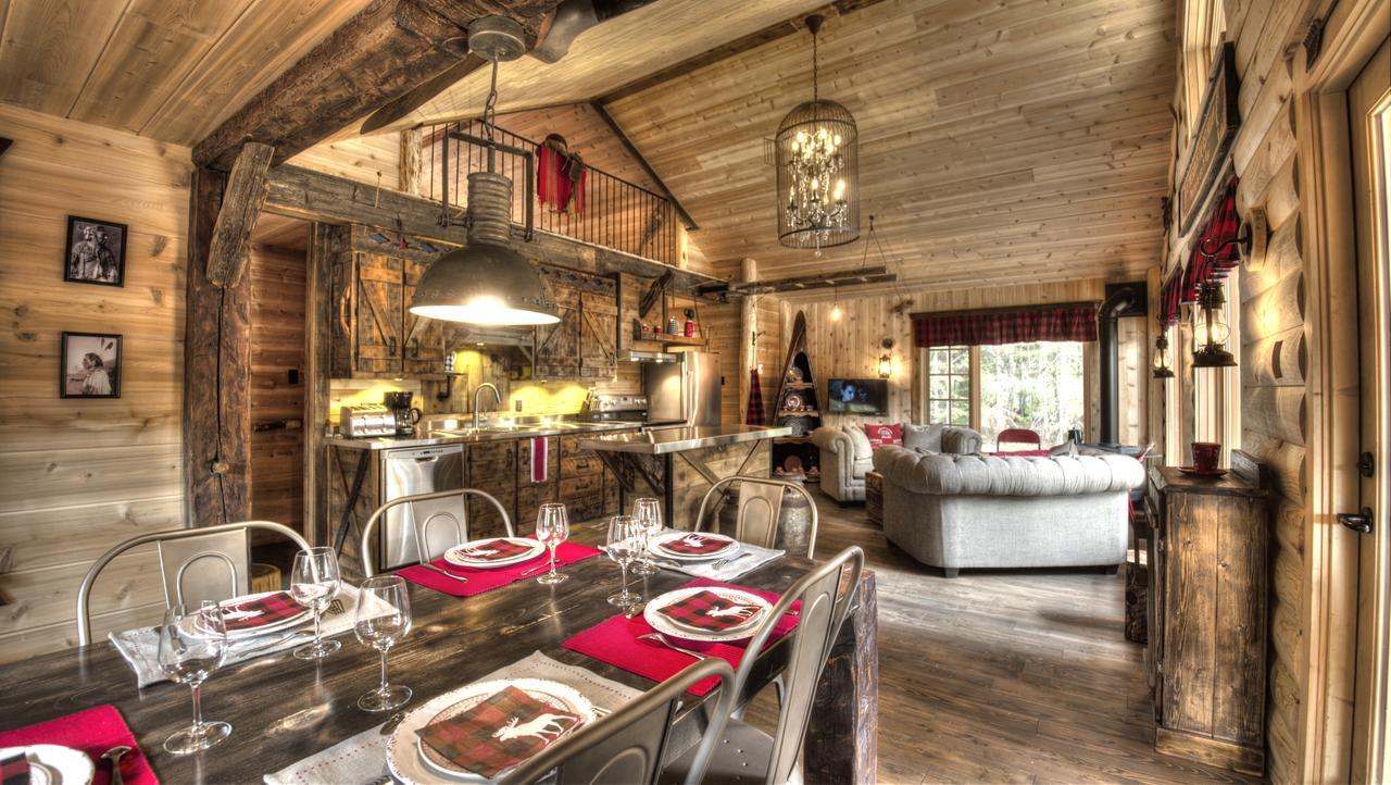 Le Bivouac - Les Chalets Spa Canada La Malbaie Esterno foto