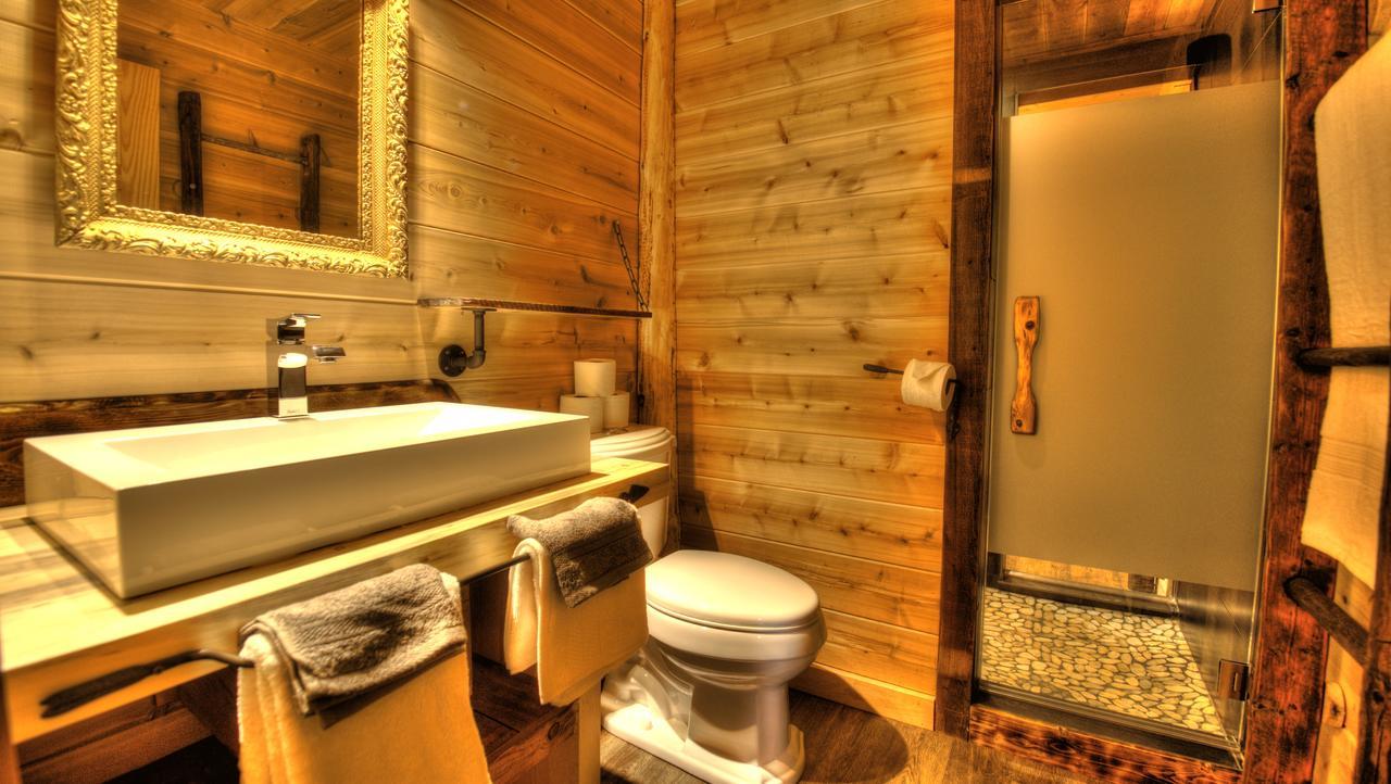 Le Bivouac - Les Chalets Spa Canada La Malbaie Esterno foto