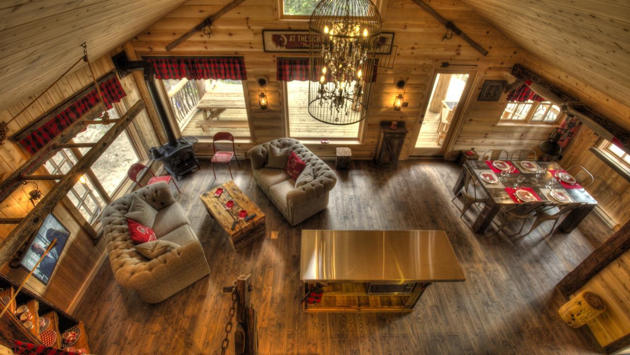 Le Bivouac - Les Chalets Spa Canada La Malbaie Esterno foto
