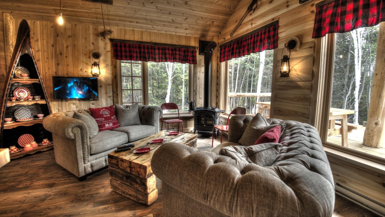 Le Bivouac - Les Chalets Spa Canada La Malbaie Esterno foto