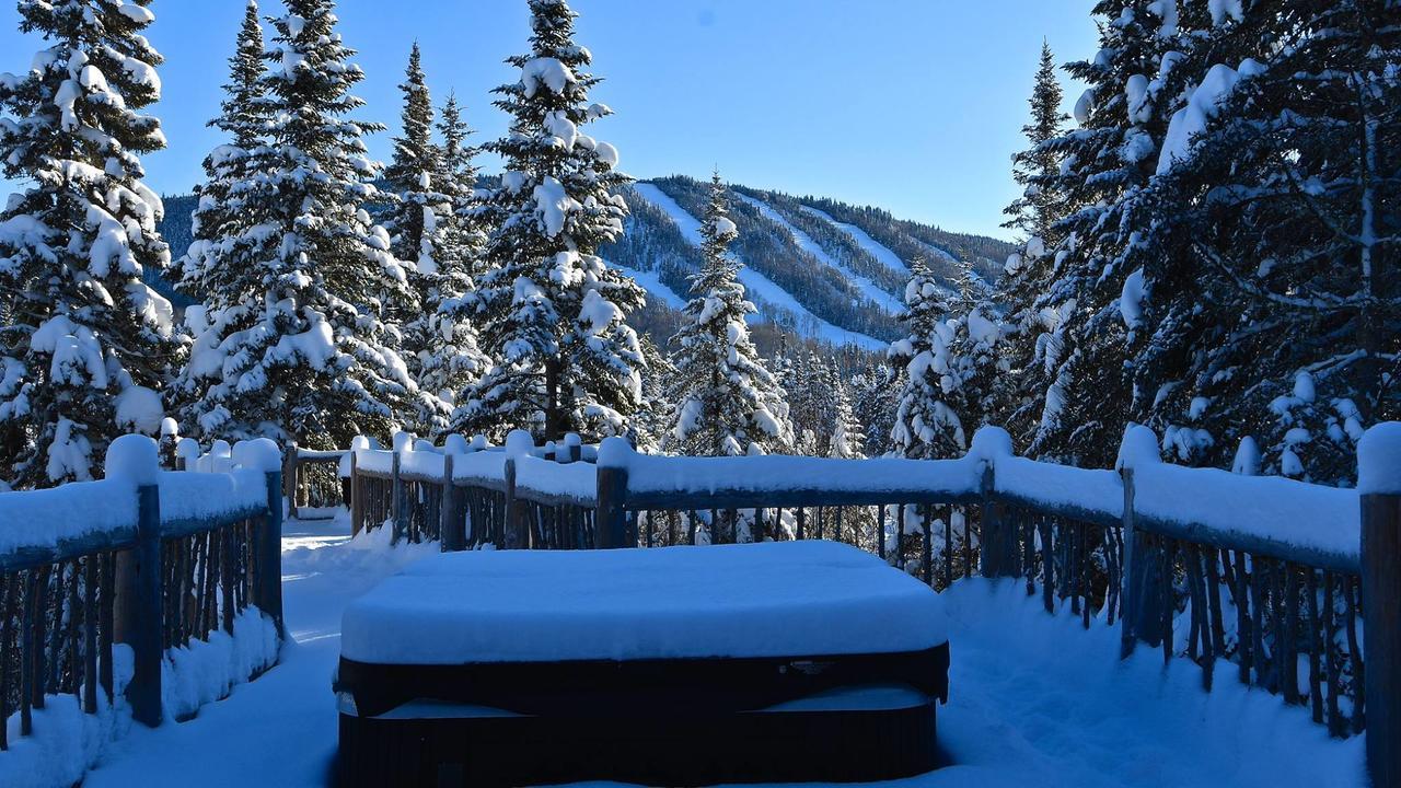 Le Bivouac - Les Chalets Spa Canada La Malbaie Esterno foto